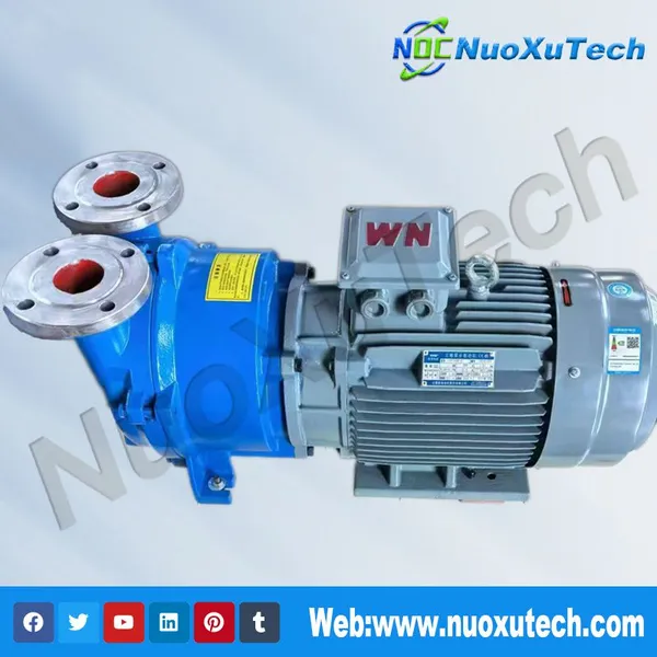 China Factory 2BV Water Ring Vacuum Pump Direct-Drive Monoblock Design photo-2