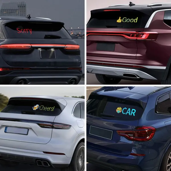 APP Control Roll up Led Display Advertising Screen Flexible Led Screen Outdoor Screen Panel Led for Car Truck Bus photo-6