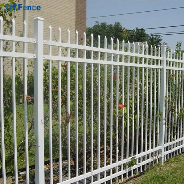 JH Fence Decorative Custom Luxury Modern Durable Powder Coated Carbon Steel Eco-Friendly Waterproof Rot Proof 6ft Gate photo-6