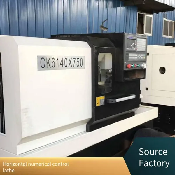 Ck6140 Cnc Lathe With High Precision Automatic Loading and Unloading Manipulator for Horizontal Machining photo-2