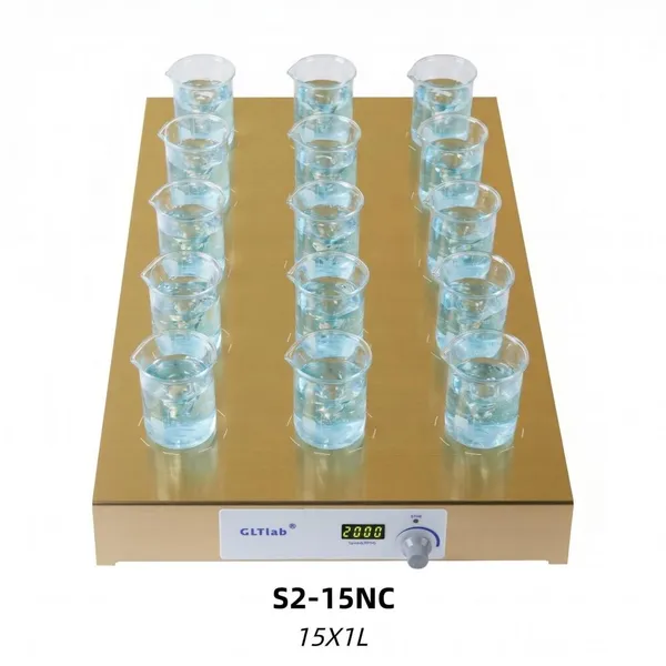15 Positions Digital Multi-position Magnetic Stirrer photo-3