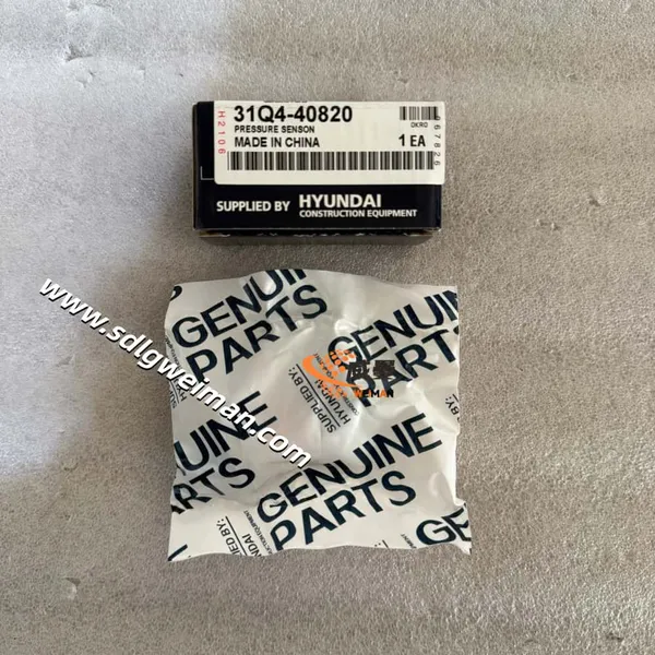 Hyundai Sensor-Pressure-(100 Bar) 31Q4-40820 for Hyundai Excavator R140W-9 photo-4