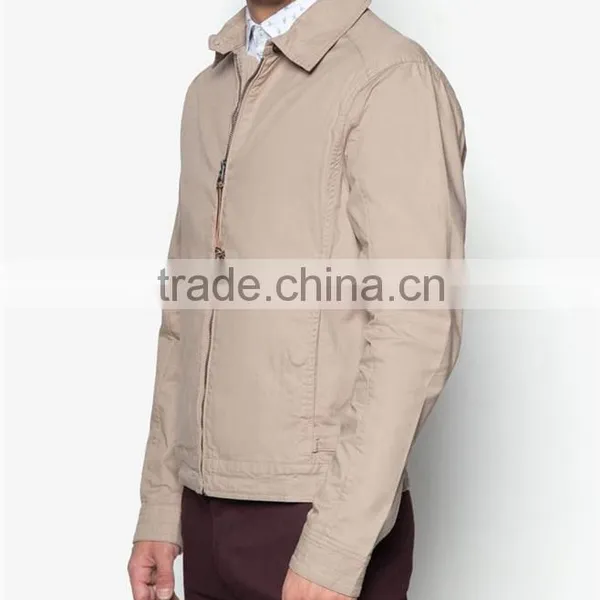 2016 Plain Twill Jackets for Men Washed Soft Style photo-3
