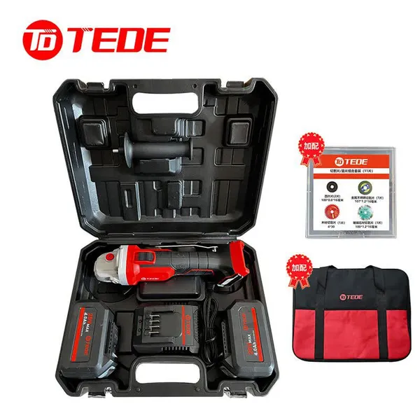 TEDE YD-5091 Brushless Rechargeable Lithium-Ion Angle Grinder