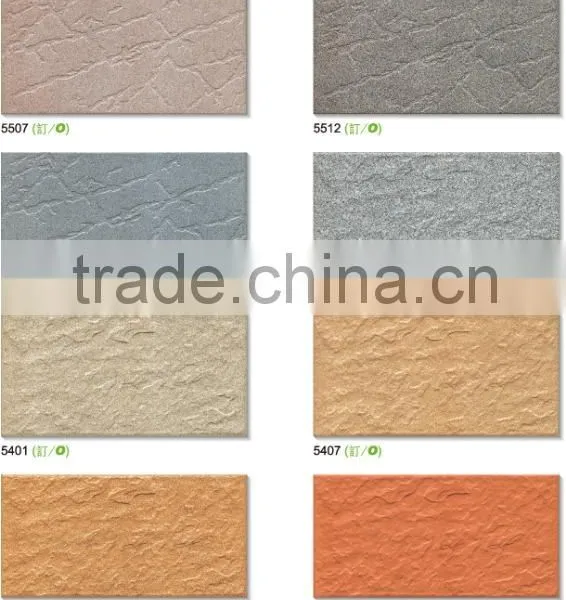 300x600mm Glazed Porcelain Stone-like Outside Wall Selection Tile Design photo-4