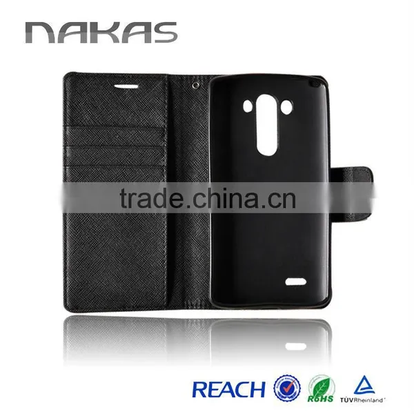 Hot New Product !!! TPU Mobile Flip Case for LG G3 photo-3