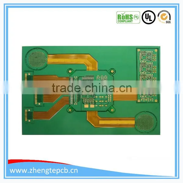 China Manufacturer 94v0 RoHS Approved Polyimide / FR-4 Rigid Flex Pcb photo-5