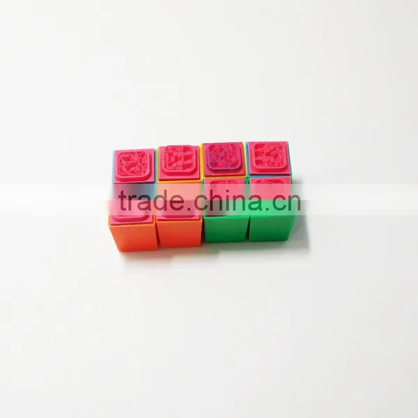 Custom Craft Cartoon Promotional Silicone Rubber Stamp Toy for Kids photo-4