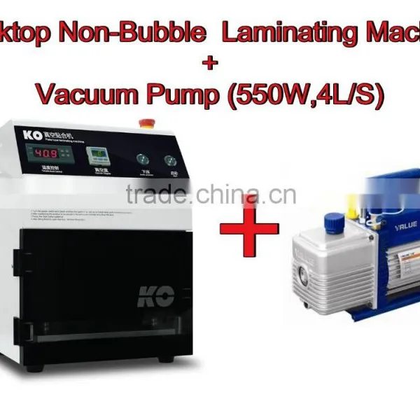 Desktop Non Bubble Laminator With Vacuum Pump photo-4