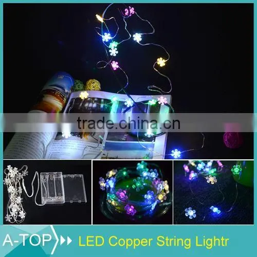 1pcs 100% Waterproof RGB Led String Sunflowers Holiday Lighting Christmas Lights Wedding Decoration Lights Fleible Led Strip photo-4