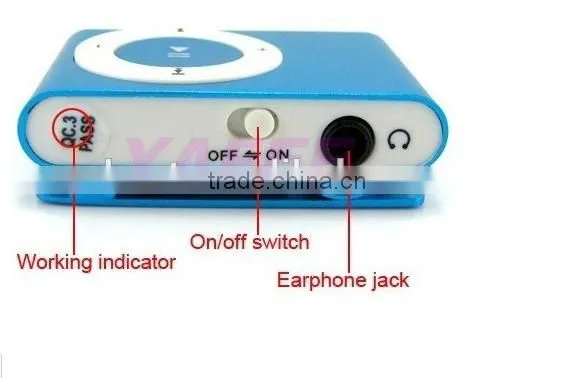 Mini DVR MP3 Music Player Hidden Camera Camcorder Cam Digital Video Audio Recorder Blue/Black photo-6