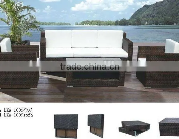 Classic Rattan Sofa Set