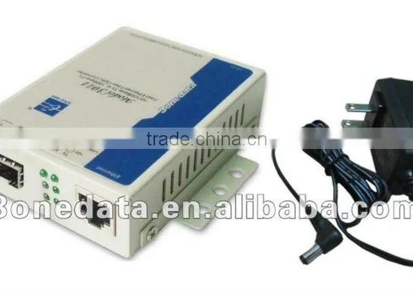Gigabit SFP Ethernet to Fiber Media Converter