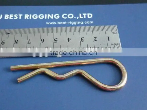 Hot Selling Cheap Price High Quality Nickel Plated Locking Spring R Clip Hair Pins Made in China photo-2