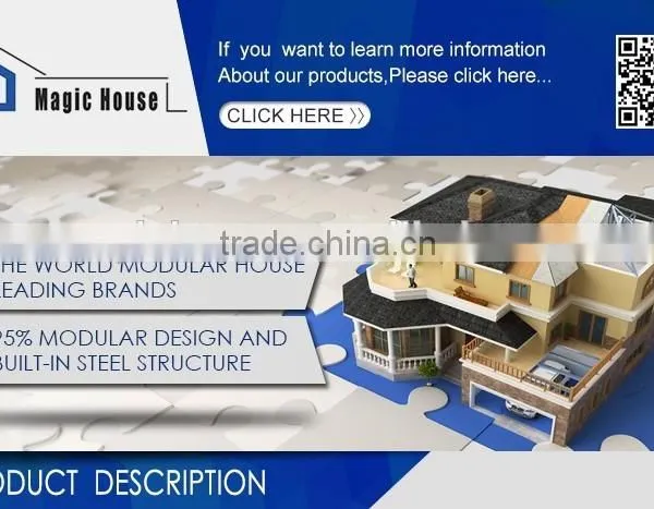 Long Lifespan Prefab House With Fashionable Designs,china Low Cost Prefab House/villa photo-5