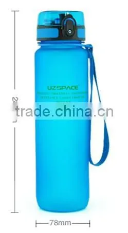 Fruit Infuser Water Bottle Translucence Plastic Healthy Sport Water Bottle BPA Free Plastic Bottle photo-5