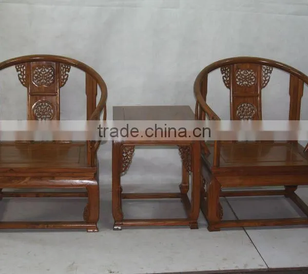Chinese Antique Pine Wood Beautiful and Comfortable Armchair