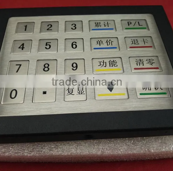 OEM/ODM Metal Keypad With Frame photo-3