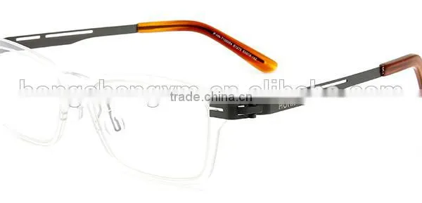 Transparent TR Full Frame With Stainless Temples for Man Spectacles photo-2