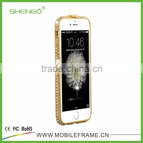 New Design Metal Diamond Bumper Phone Case/Good Price Phone Case photo-5