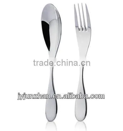 Stainless Spoon and Fork Sets With Nicely Design and Plastic Box Packing With Food Certificate Safe-using photo-3