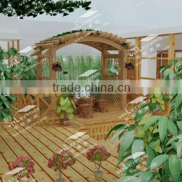 Aluminum Frame With Polycarbonate Roof Canopy photo-6