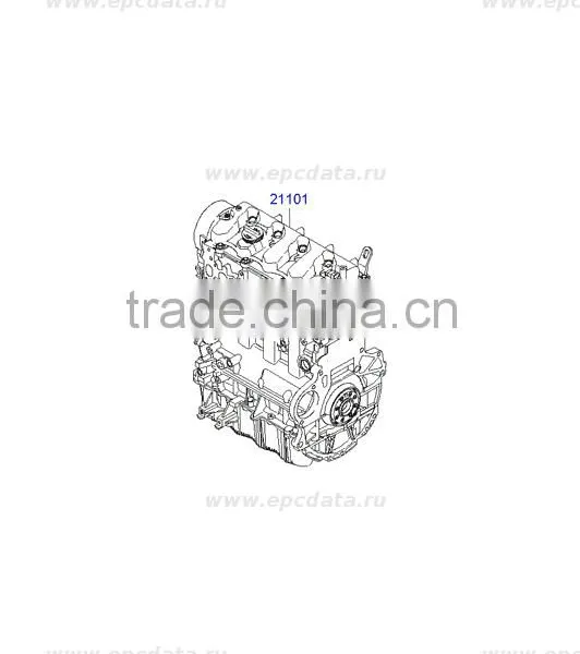 NEW ENGINE DIESEL D4EA ASSY SET HYNDAI 2015 MNR photo-4