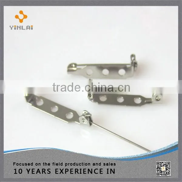 Small Metal Brooch Bar Pin photo-6