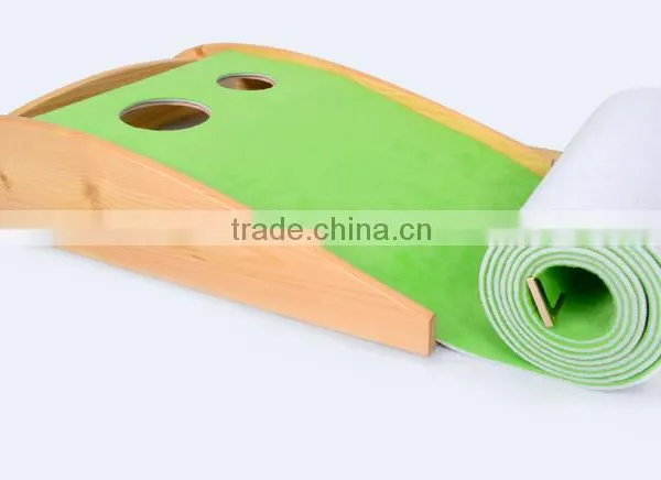 Golf Putting Mat Golf Putting Trainer With Automatic Ball Return photo-2