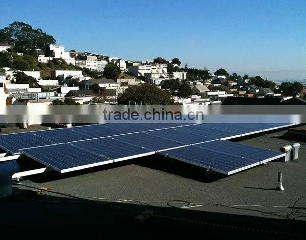 10kw Slope Tile Roof Mount Grid Tie pv Solar Electric System photo-5