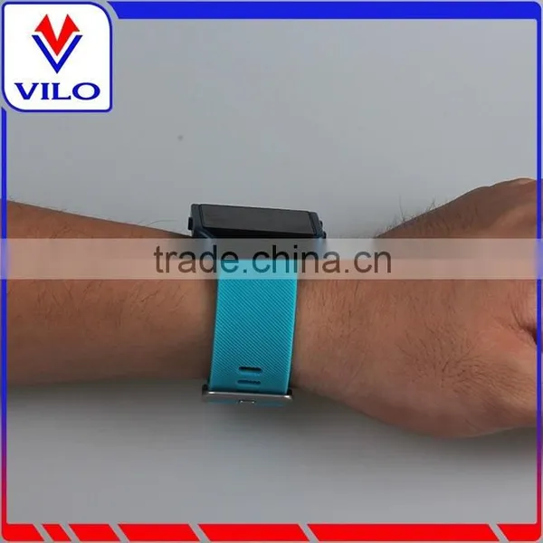 Hot Selling Silicone Watch Strap For Fitbit Blaze Watch Band+Metal Frame photo-5
