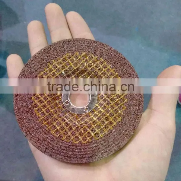 H134 T27-100X6X16mm Good Quality Black/red Grinding Wheel for Metal/inox photo-4