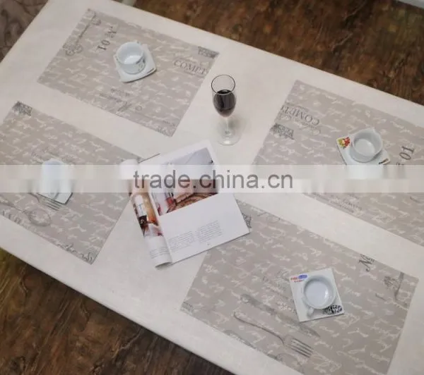 Round Table Placemat/cheap Plastic Placemat/ Kitchen Table Placemat photo-2