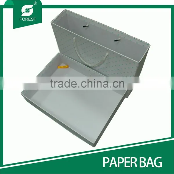 NEW SPECIAL DESIGN COATED PAPER BAG WITH INSERT BOX FOR PACKAGING photo-3