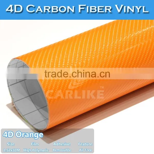 CARLIKE Multicolor 4D Glossy Carbon Fiber Wrap Vinyl Film For Car photo-6