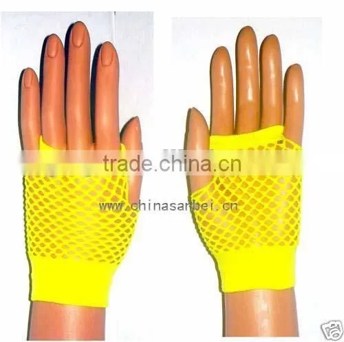 Wrist Fishnet Gloves Party Fancy Dress Bride Glove photo-2