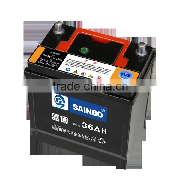 Dry Charge Battery Car Battery 12v90ah