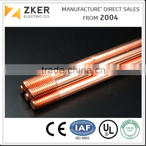 Copper Clad Steel Ground Rod Dia 14.2mm, 16mm, 17.2mm Etc. photo-4