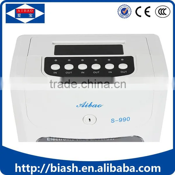 Employee Punch Time Card Time Clock Attendance Machine photo-4