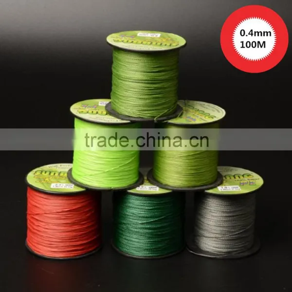 Dark Green100% Braided Fishing Multifilament 10 20 30 40 50 60 70 80lb,lower MOQ photo-2