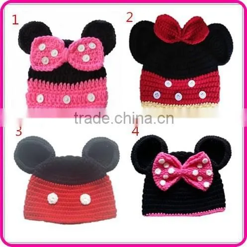 Handmade Crochet Hats for Sale Crochet Girls Beanie Hat With Ear