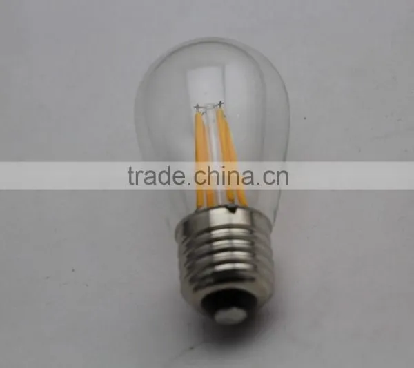220V 2700K 340LM 3.5W S45 E27 Filament Led Bulb 3.5W photo-2