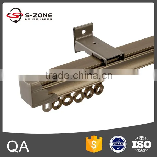 Building Materials Wall Mounting Silent Curtain Track photo-3