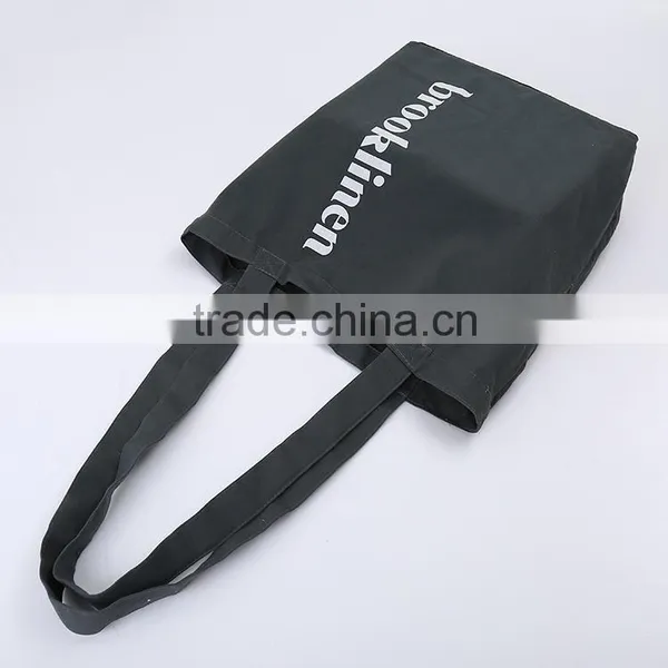 Imported China Goods Low Price 100% Cotton Canvas Foldable Shopping Bag Standard Size Canvas Tote Bag photo-3