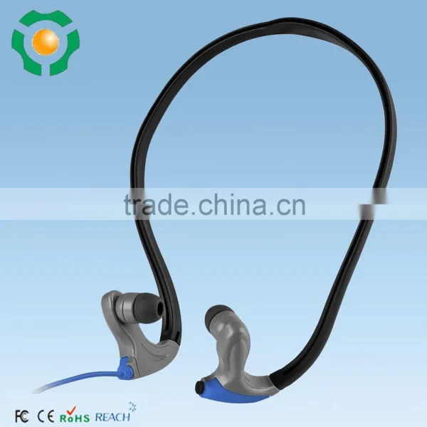 2015 Heat Products Sports Portable Wired Earphones With Mic