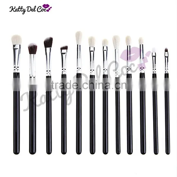 Fashion Color Private Label 12pcs Professional Makeup Brush Set,PU Bag Supplier's Choice photo-3