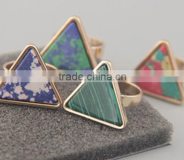 Cheap Colorful Alloy Rings With the Different Shape photo-4