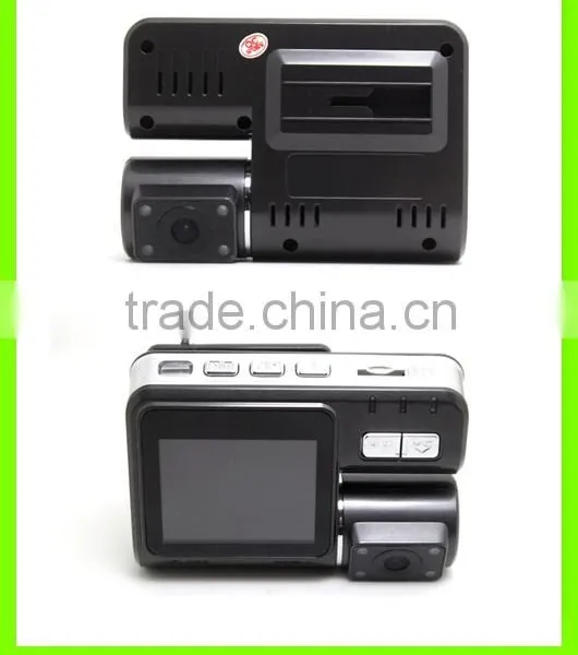 Dual Lens Car Camera I1000 Car DVR Dual Camera HD 1080P Dash Cam Black Box With Rear 2 Cam Vehicle View Car Recorder photo-5