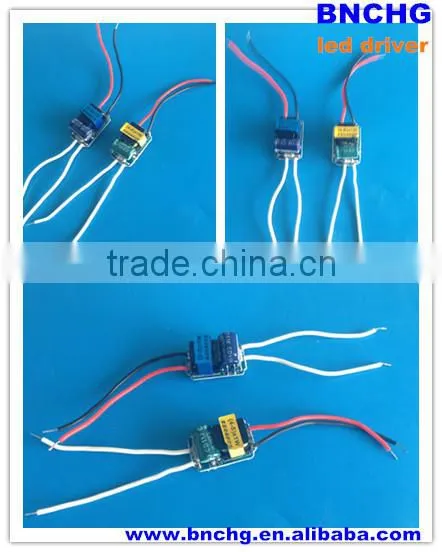 12v Constant Current LED Bulb Light Driver 5*1w