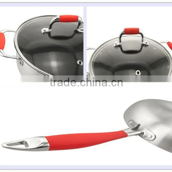 New Product Kitchen Aluminum Nonstick Cookware Set With Satin Coating photo-4